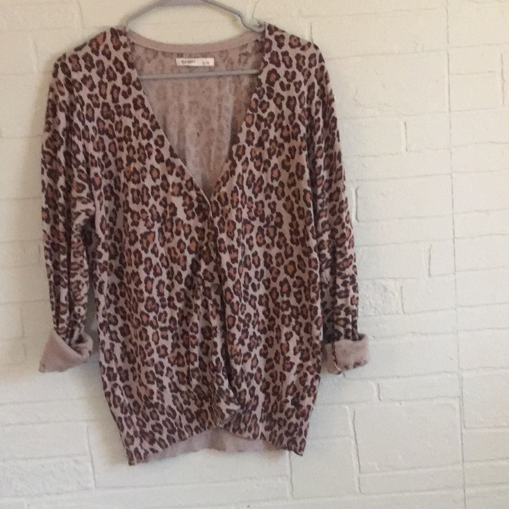 Leopard cardigan